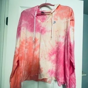 Lightweight tie dye Victoria’s Secret hoodie